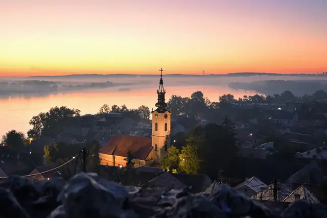 Top 5 scenic drives around Belgrade Gardoš tower Zemun viewpoint Danube River luxury car route