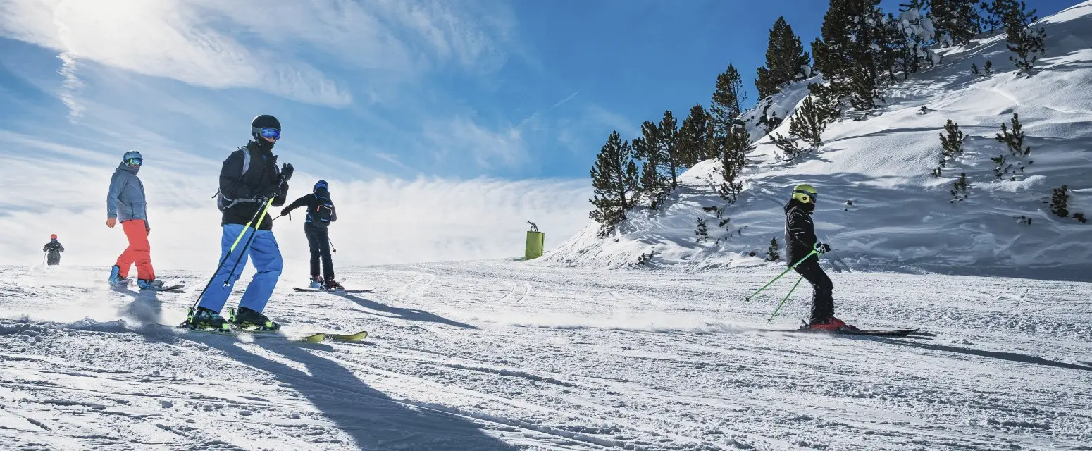Skiing in Serbia Kopaonik ski resort mountain slopes winter sports luxury SUV transfer service