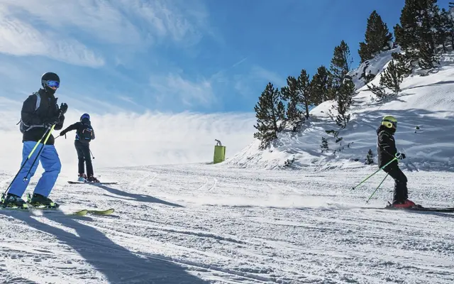 Skiing in Serbia Kopaonik ski resort mountain slopes winter sports luxury SUV transfer service