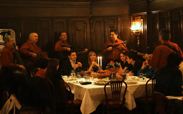 Best places in Belgrade nightlife Skadarlija bohemian quarter restaurants cafes evening scene